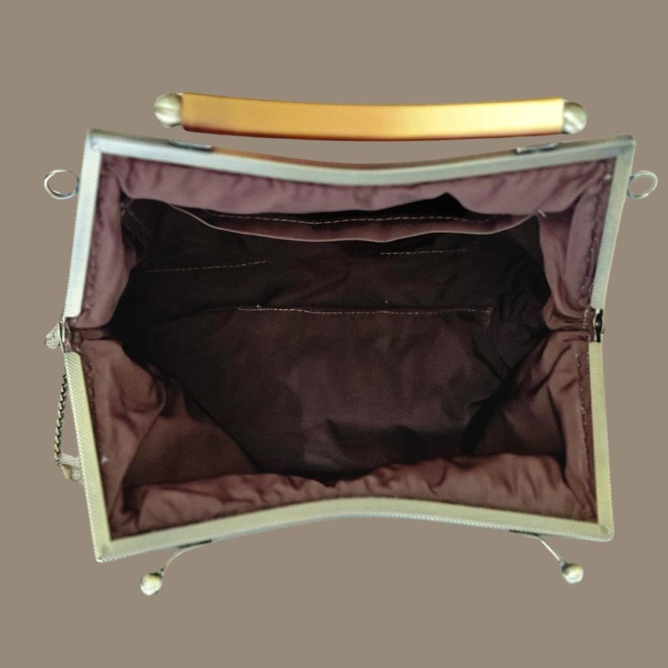 Antik Model Bakır Renk Tasarım Çanta