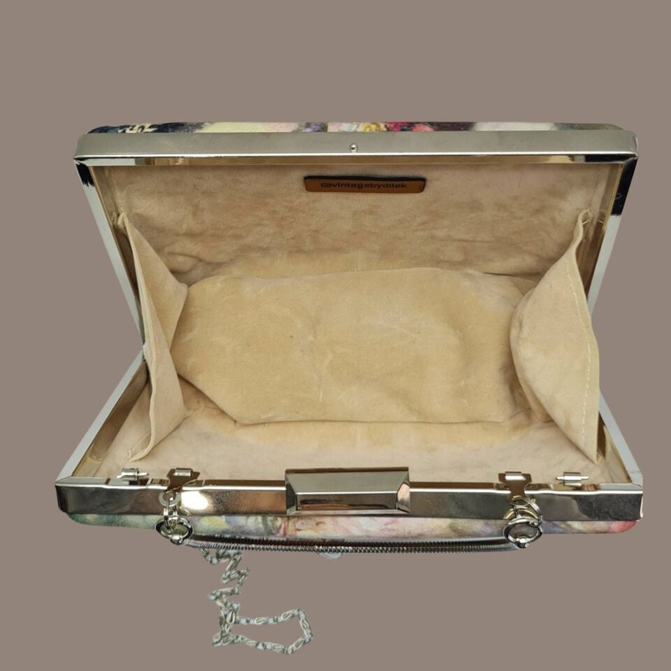 Kutu Model Kadınlar Desenli Tasarım  Çanta