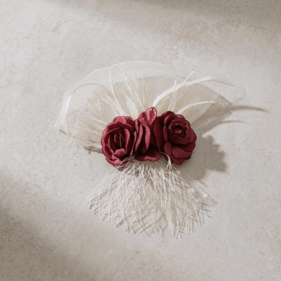 Sweet Beyaz Bordo Çocuk Vualet