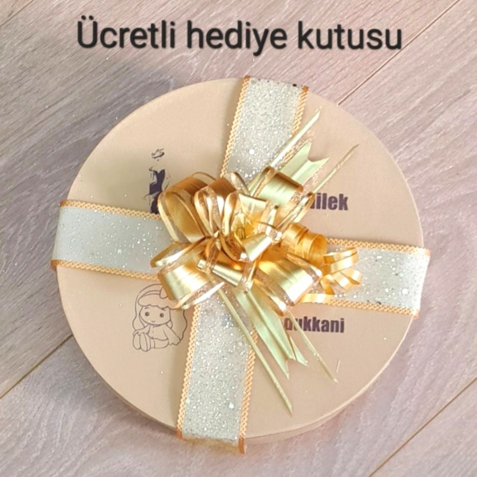 Jenny Beyaz Renk Saten  Elegan Şapka 45 cm