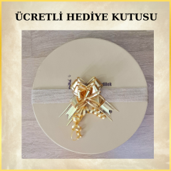 Mila Kırmızı Renk  Saten  Taç