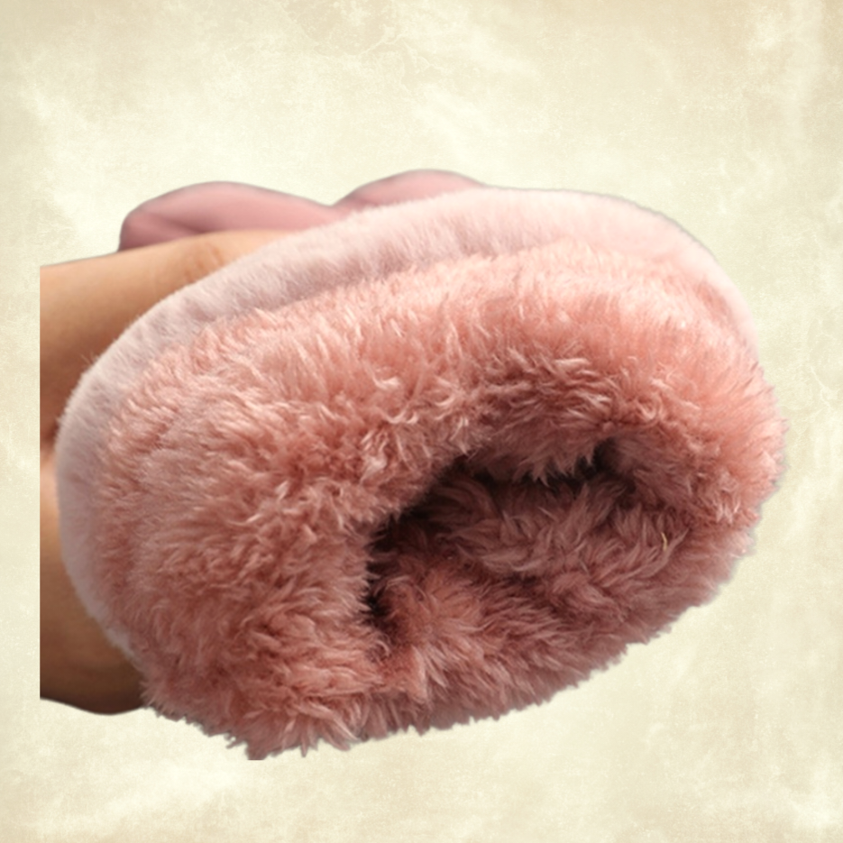 Kardelen Pembe Renk Su Geçirmez Kış Eldiven