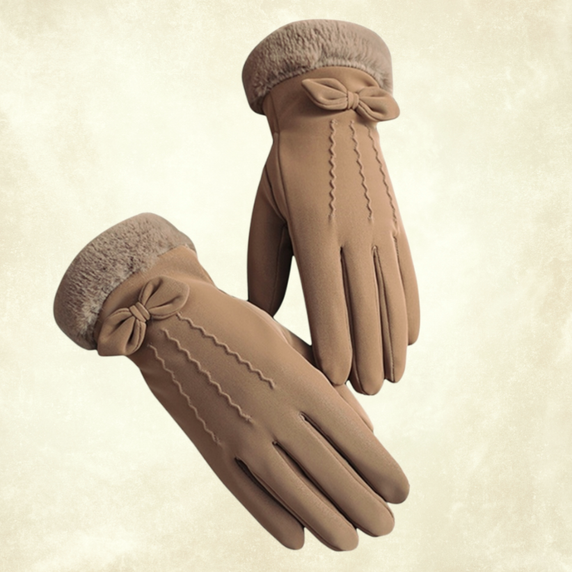 Kardelen Camel Renk Su Geçirmez Kış  Eldiven
