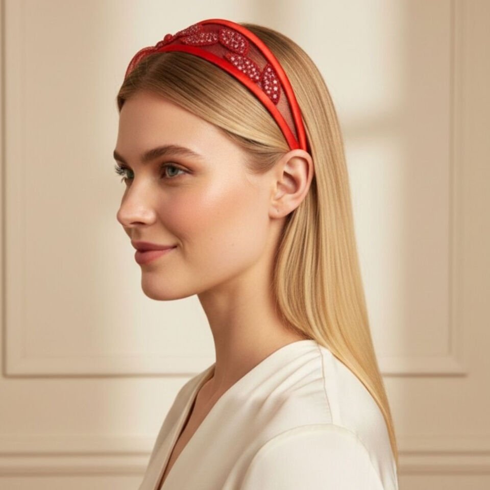 Mila Kırmızı Renk Taç