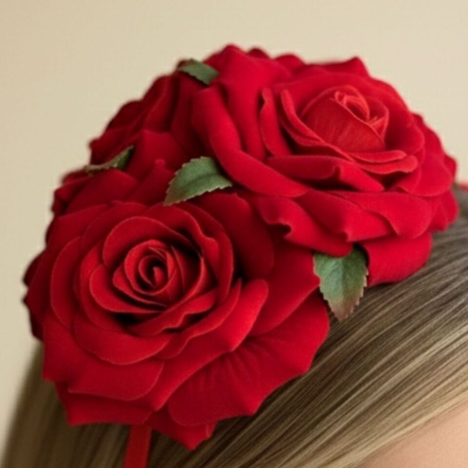 Amanda Kırmızı Renk Taç