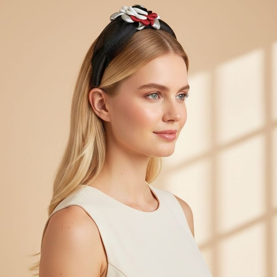 Mila Siyah Renk Taç