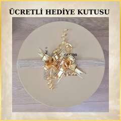 Lady Beyaz Renk Etek Ucu Volanlı Jüpon  65 cm