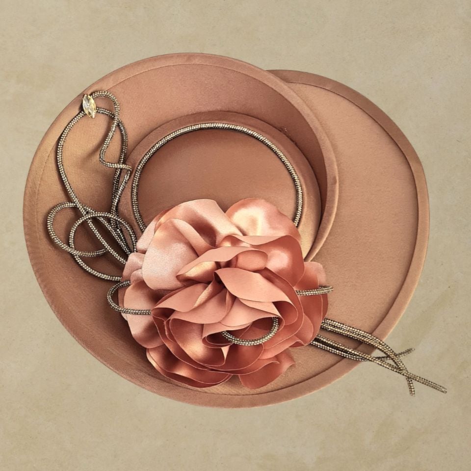 Esta Rose Bakır Renk Vualet 30 cm