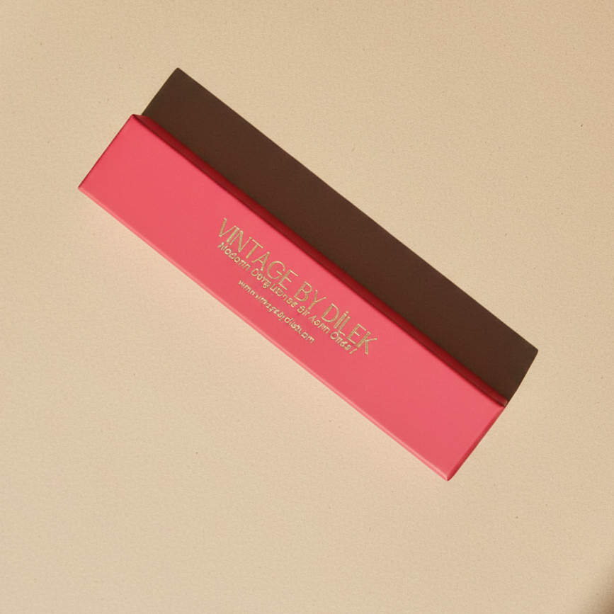 Vintage Aksesuar Ağızlık Gold Renk Normal Boy