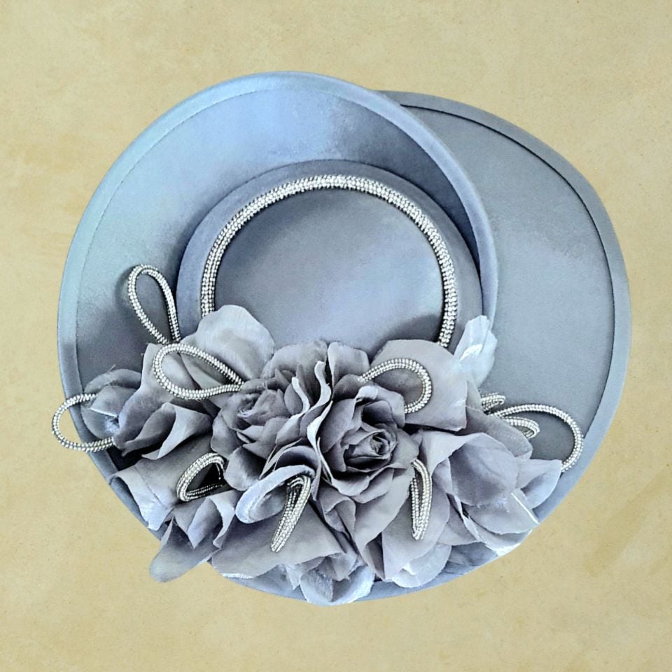 Esta Gri Renk Vualet 30 cm